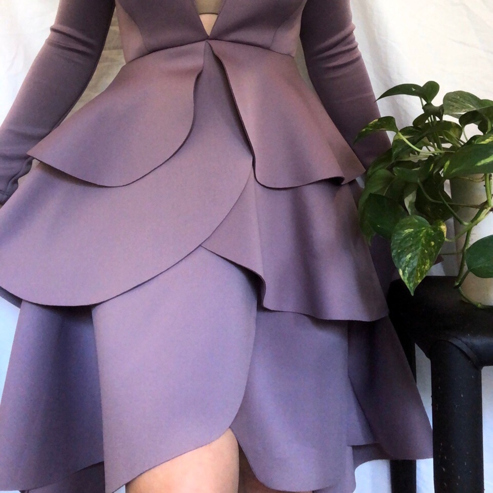 FASHION NOVA LILAC FLOWER DRESS 🟣🌸